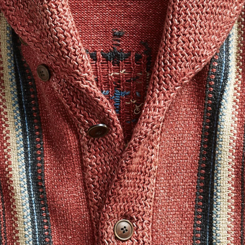 VINDREL™ | Vintage Kofta til Herre i Tidløs Design