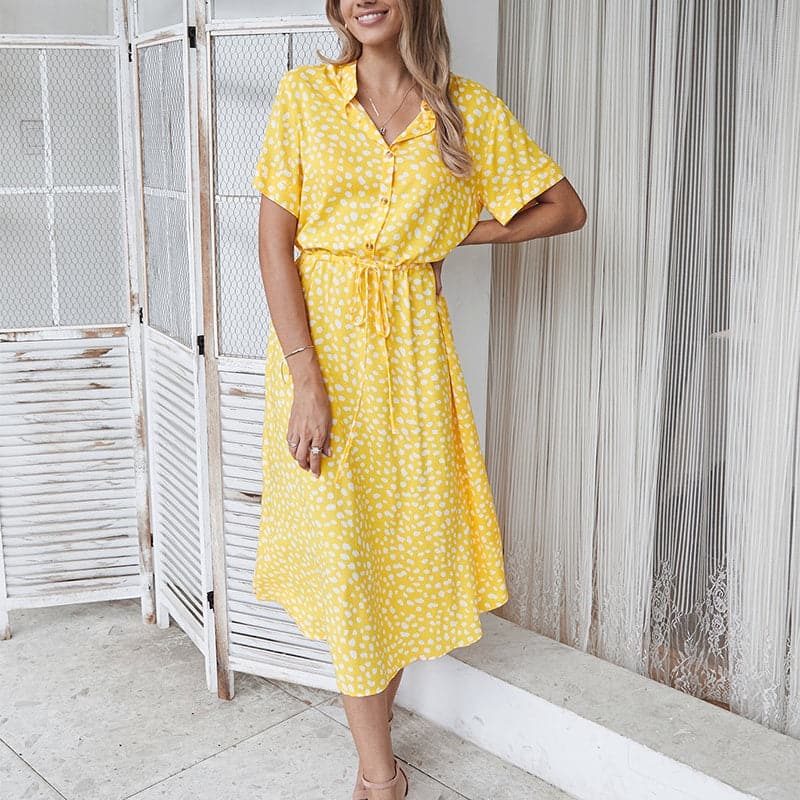Solara Dress – Casual Elegance in A-line with Summer Feeling
