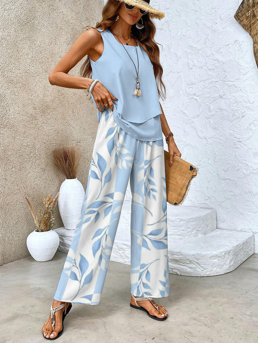 NOÉA™ | Two-piece Summer Set in Breathable Cotton Blend