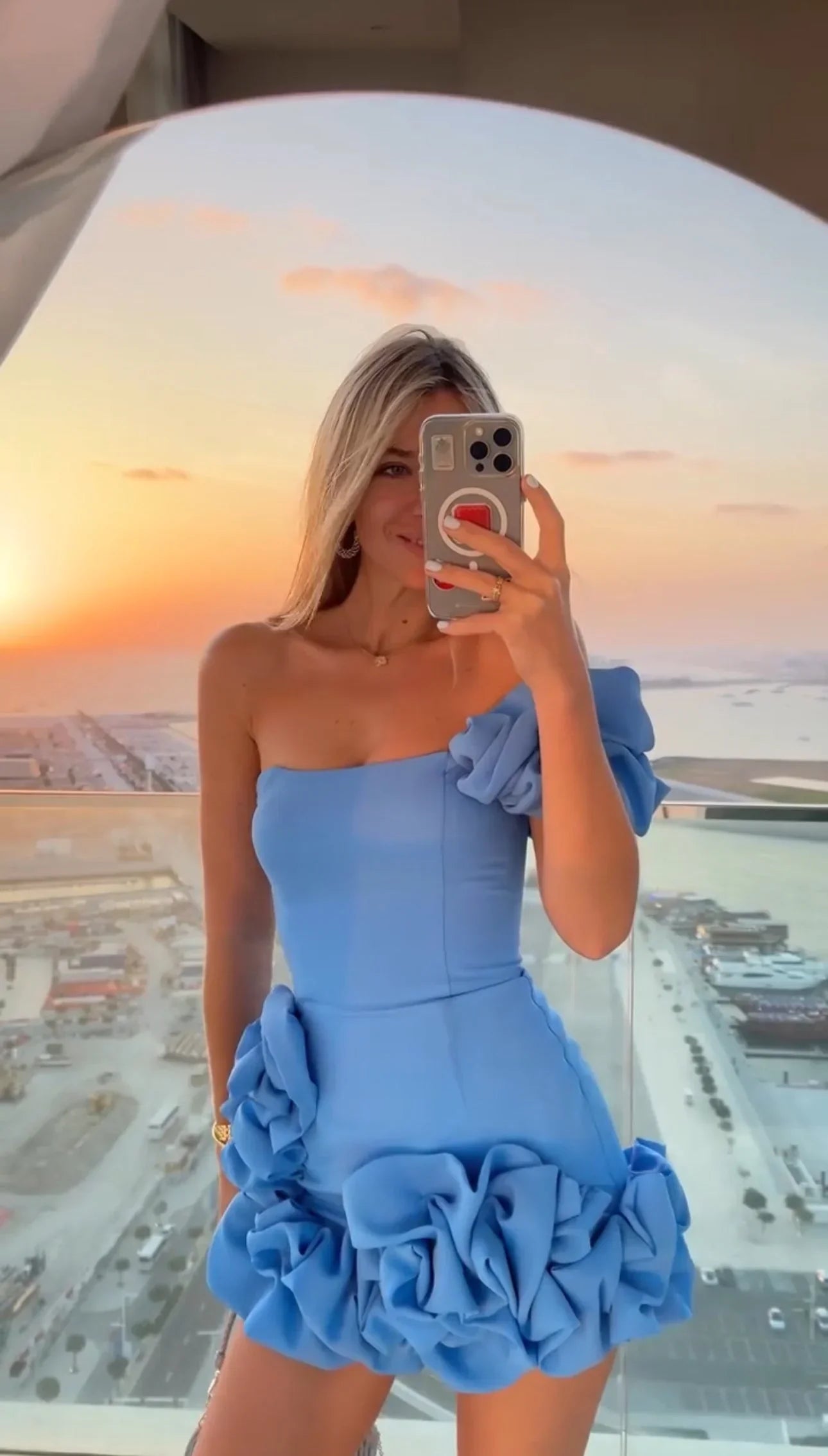 Mireille | Elegant Summer Dress in Light Material