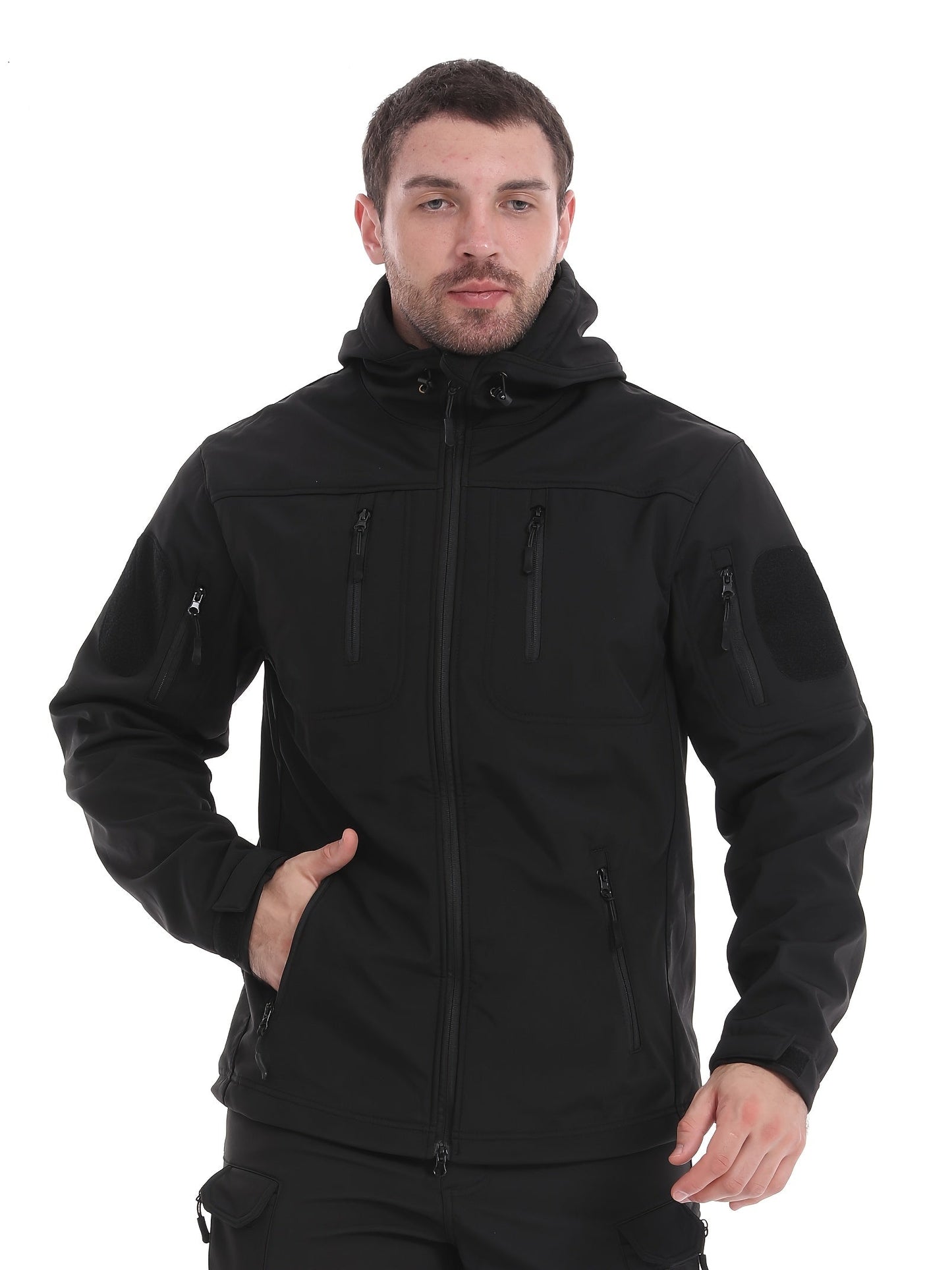 ESDY™ – taktisk vinterjakke i softshell med flere lommer og isoleret foer