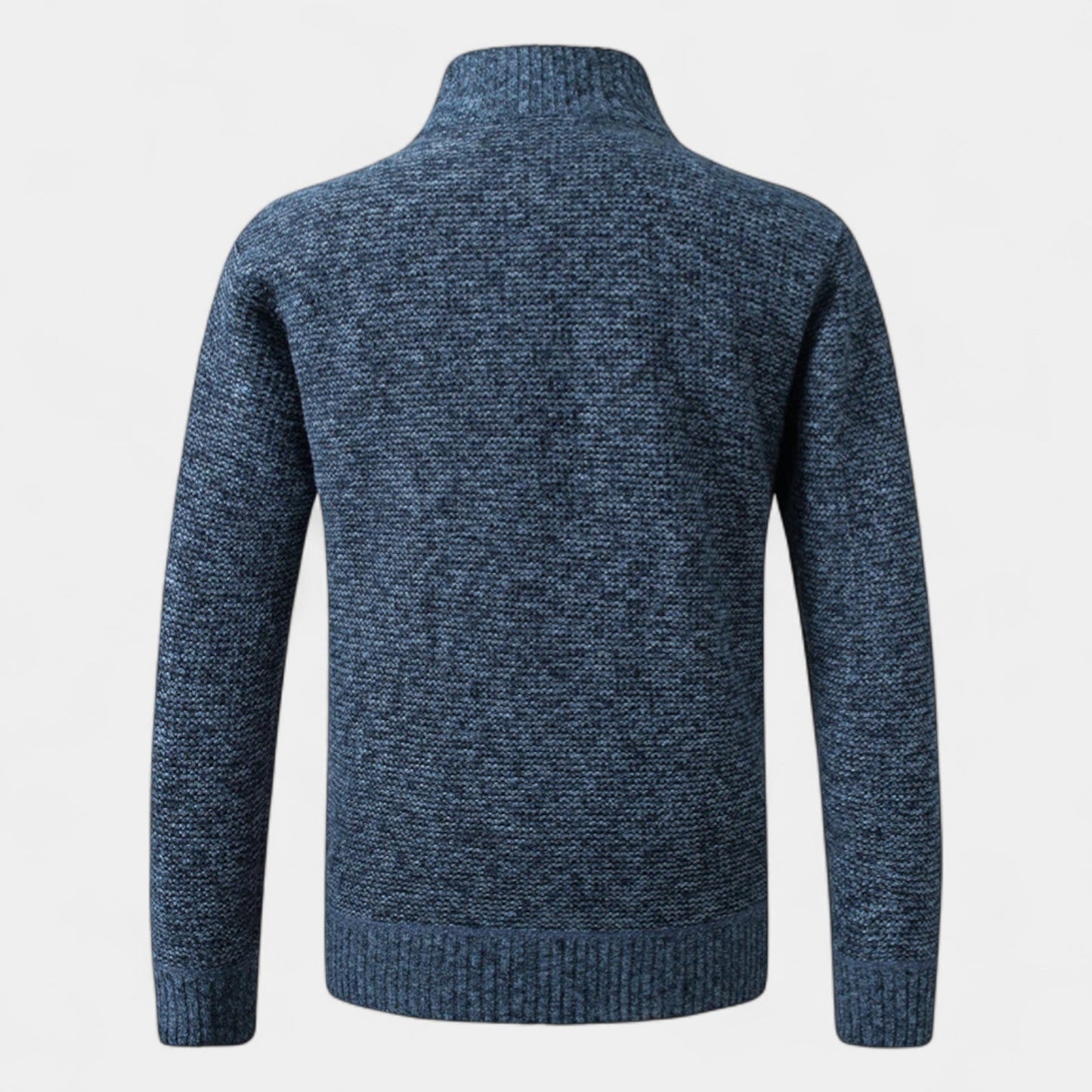 Aurel Quilted Men's Jacket – Knitted Cardigan Look