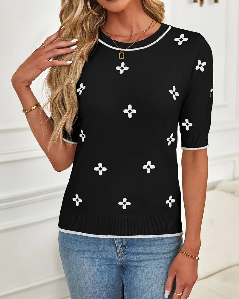 NOVA | Short-sleeved Shirt with Print