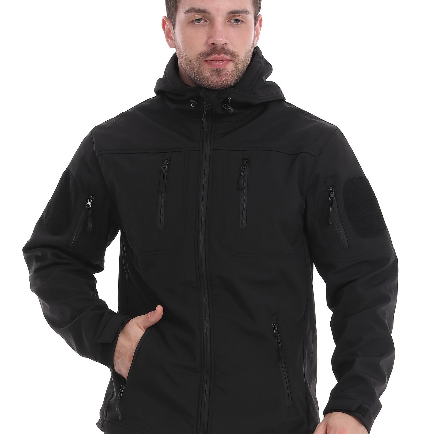 ESDY™ – taktisk vinterjakke i softshell med flere lommer og isoleret foer