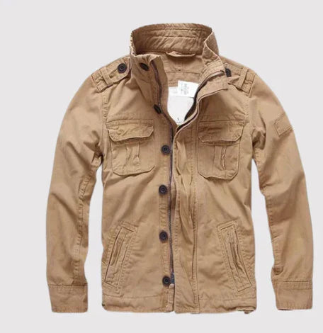 Tobias – Versatile Regular Fit Jacket with Button Closure