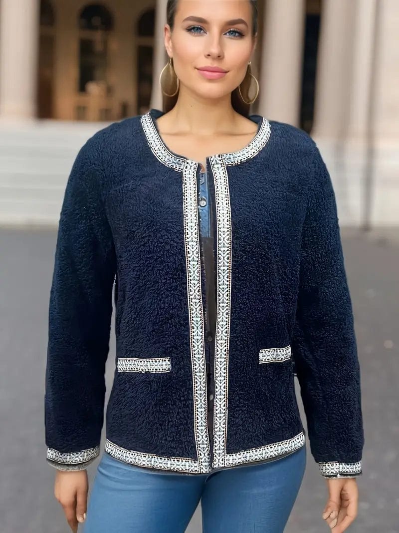 Zephyra Cardigan för Kvinnor – Chic Vintertröja