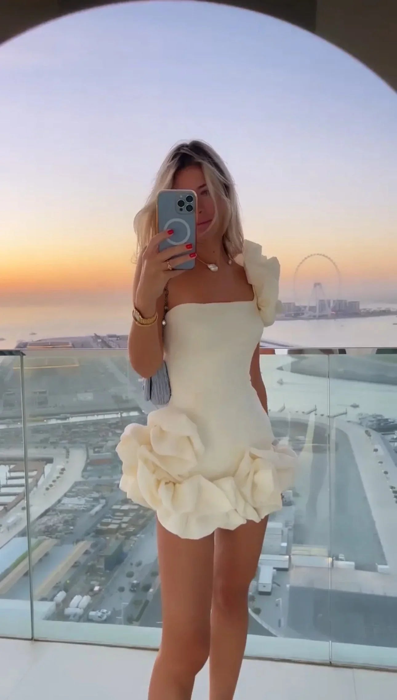 Mireille | Elegant Summer Dress in Light Material