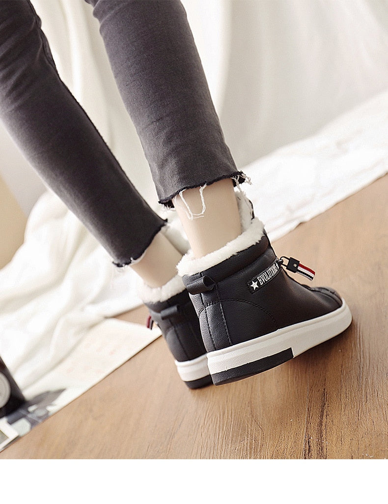 Elvira™ | Lined Ankle Boots with Sneaker Comfort