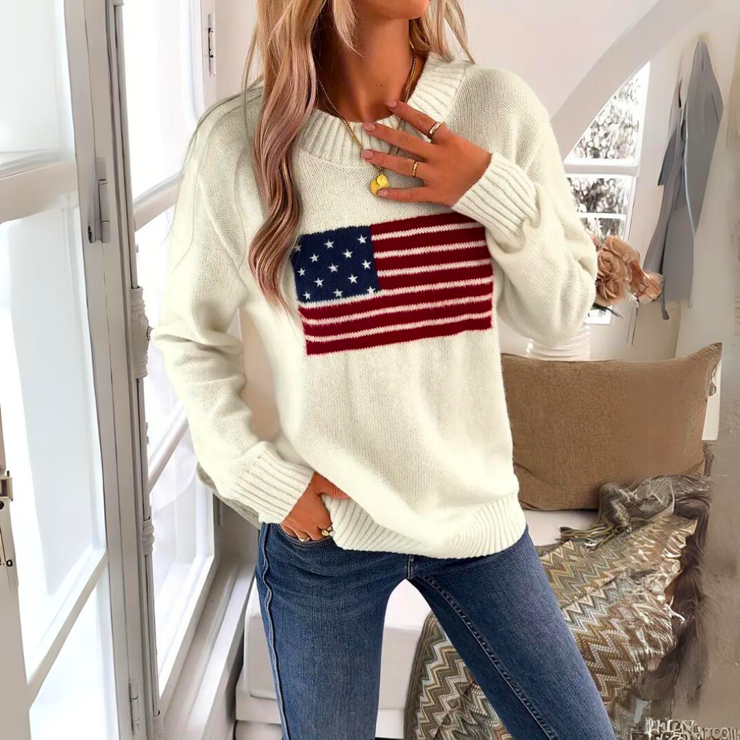 Solivelle Casual Striksweater – Stilfuld dametrøje