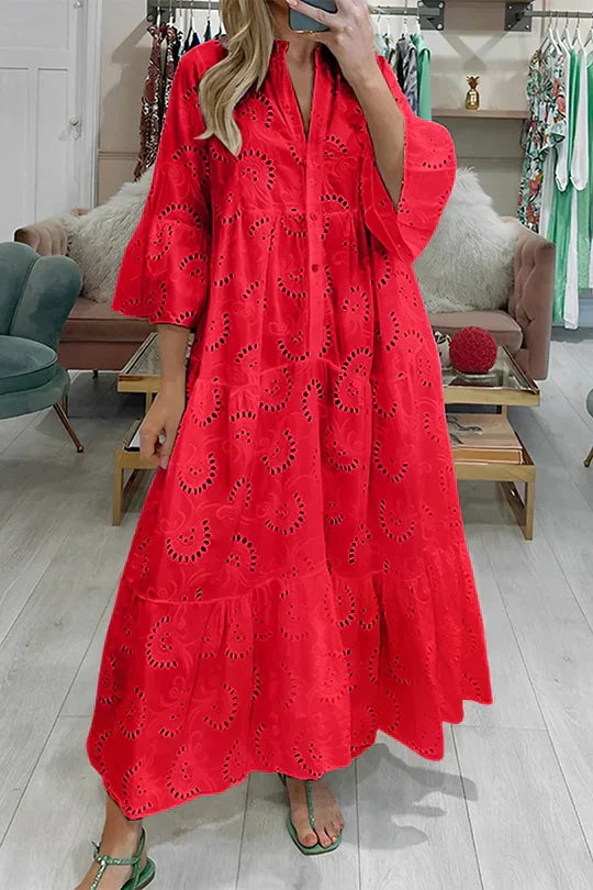 Isabelle™ | Elegant kjole i let premiumstof