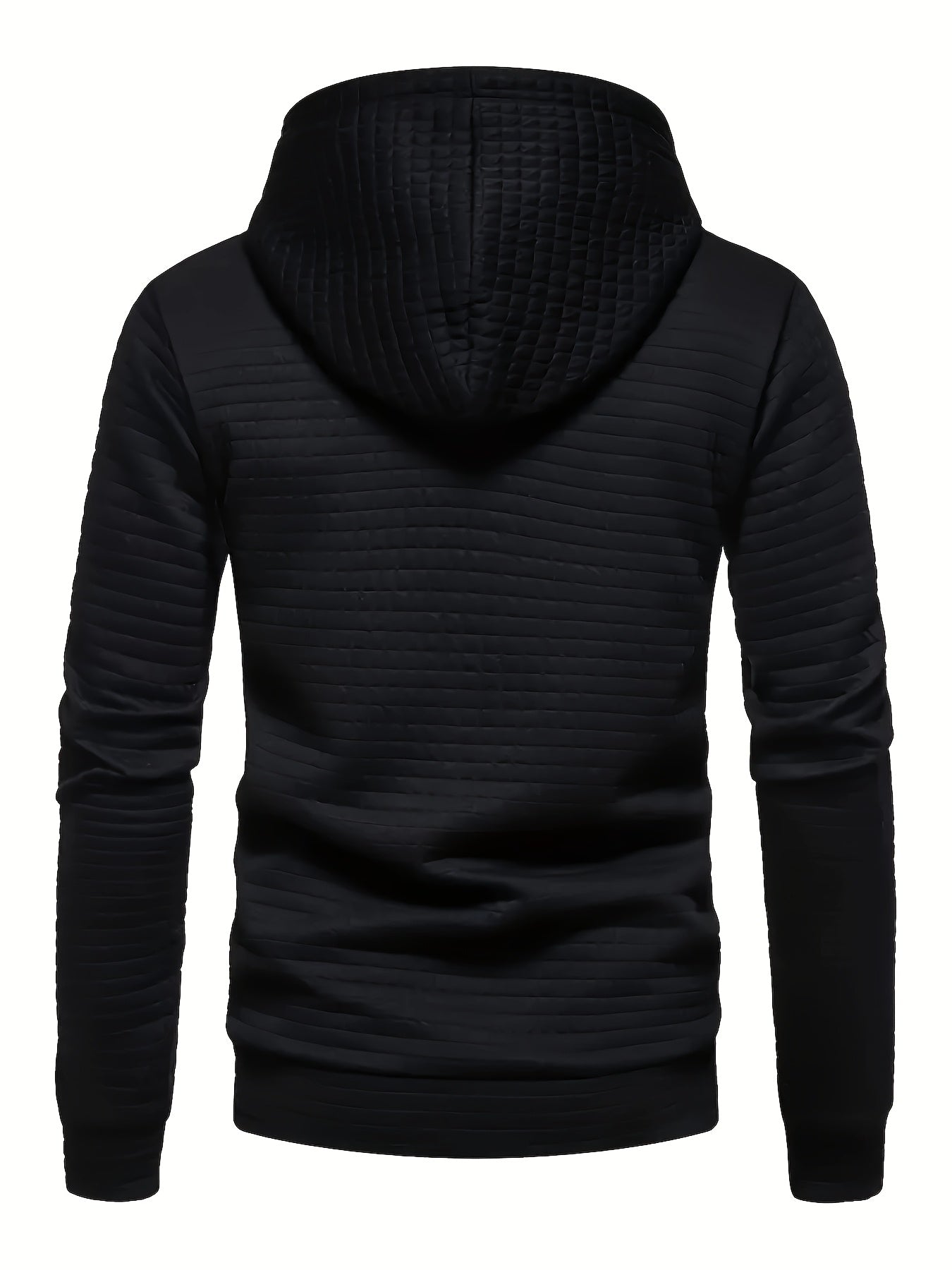 Leon | Varm Strikket Hoodie i Jacquard