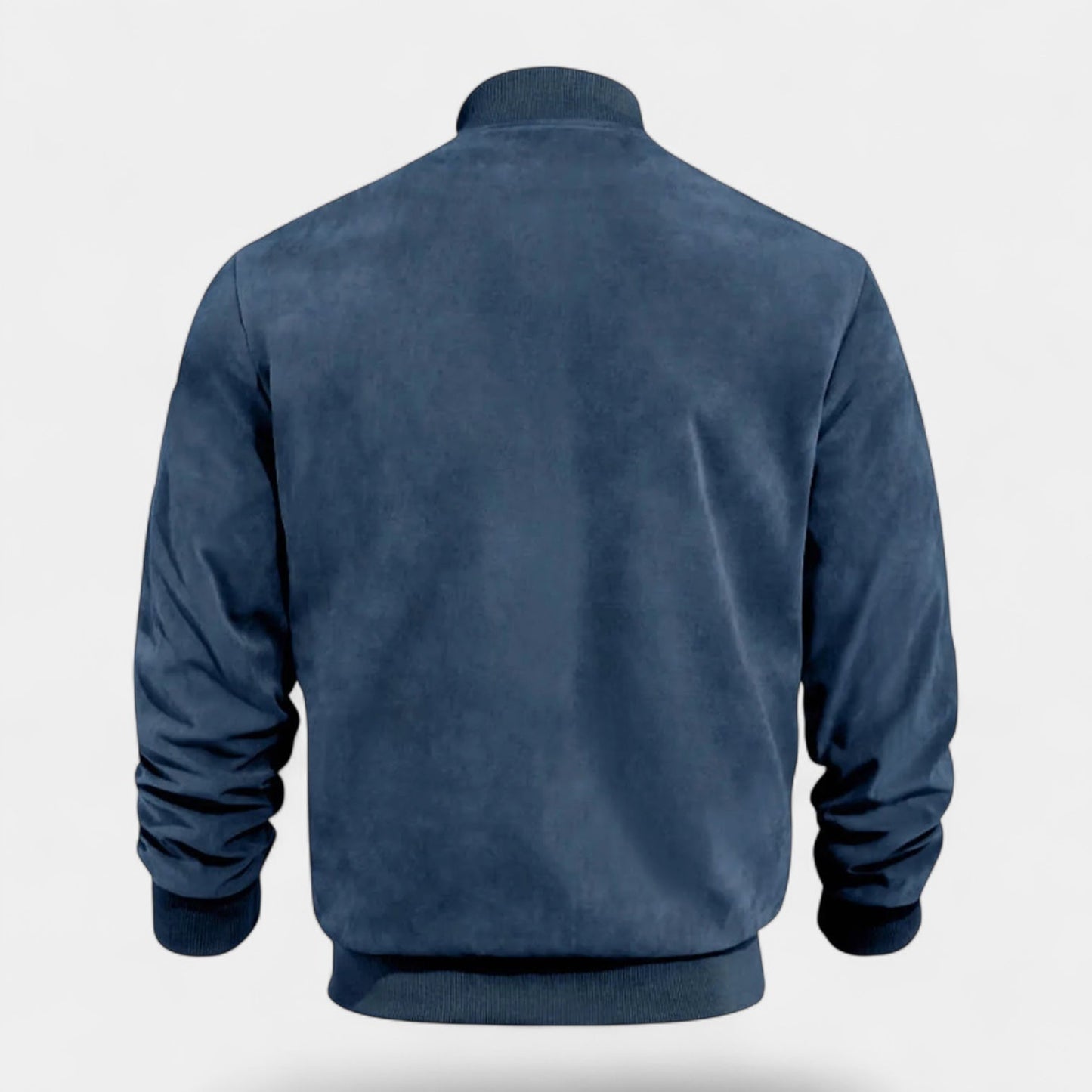 Bastian Bomber Jacket for Men – Soft Faux Suede