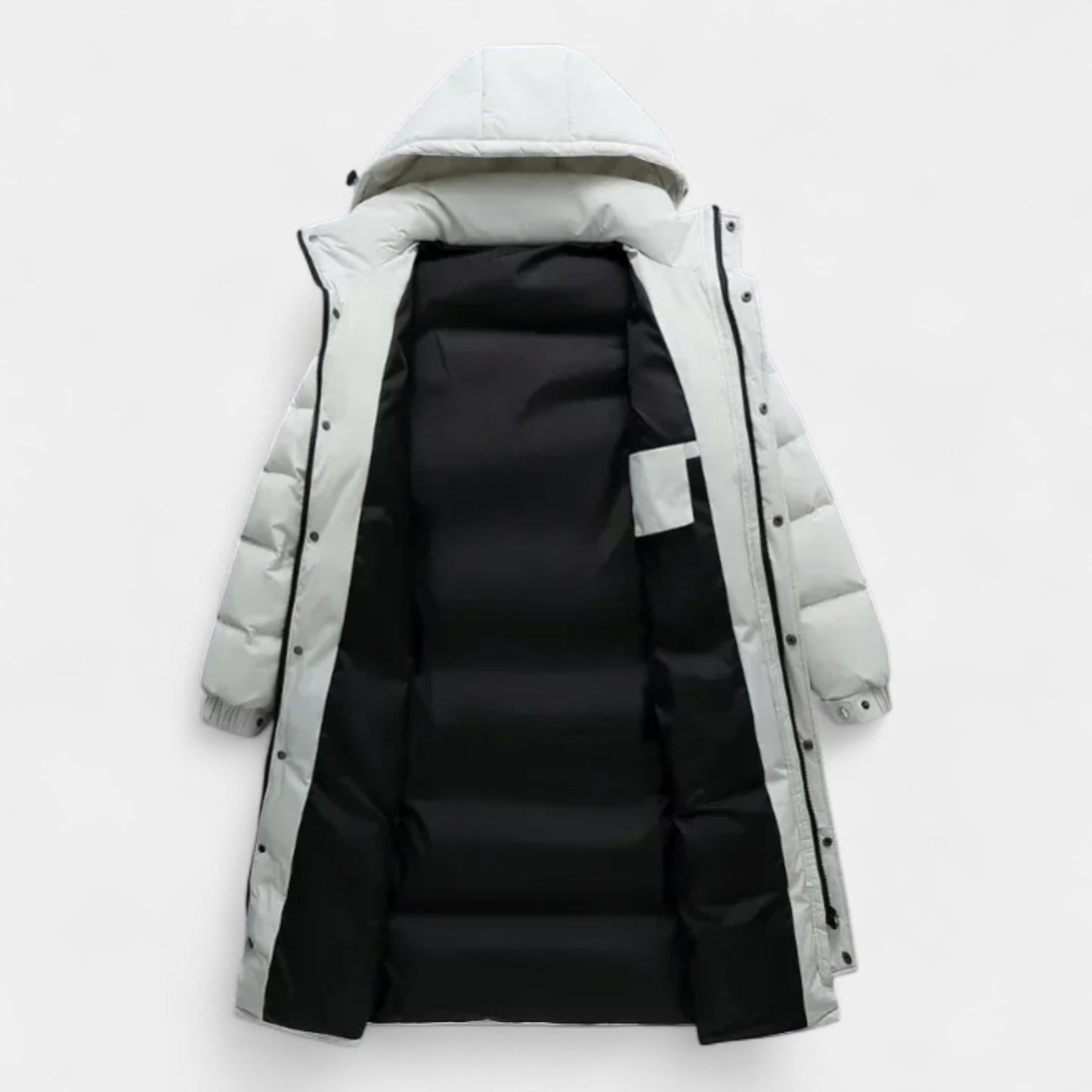 Antonios Long Men's Puffer Parka – Waterproof and Windproof Jacket