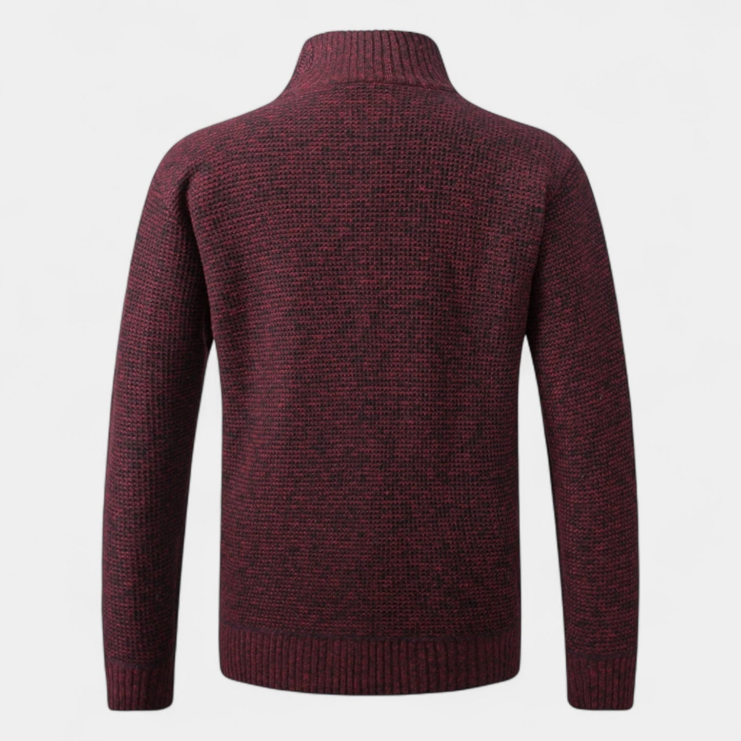 Aurel Quilted Men's Jacket – Knitted Cardigan Look