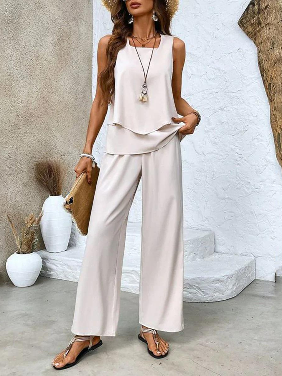 NOÉA™ | Two-piece Summer Set in Breathable Cotton Blend