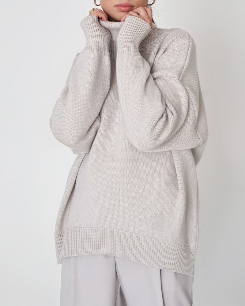 NOREA™ | Casual Polo Collar Knitted Sweater for Women