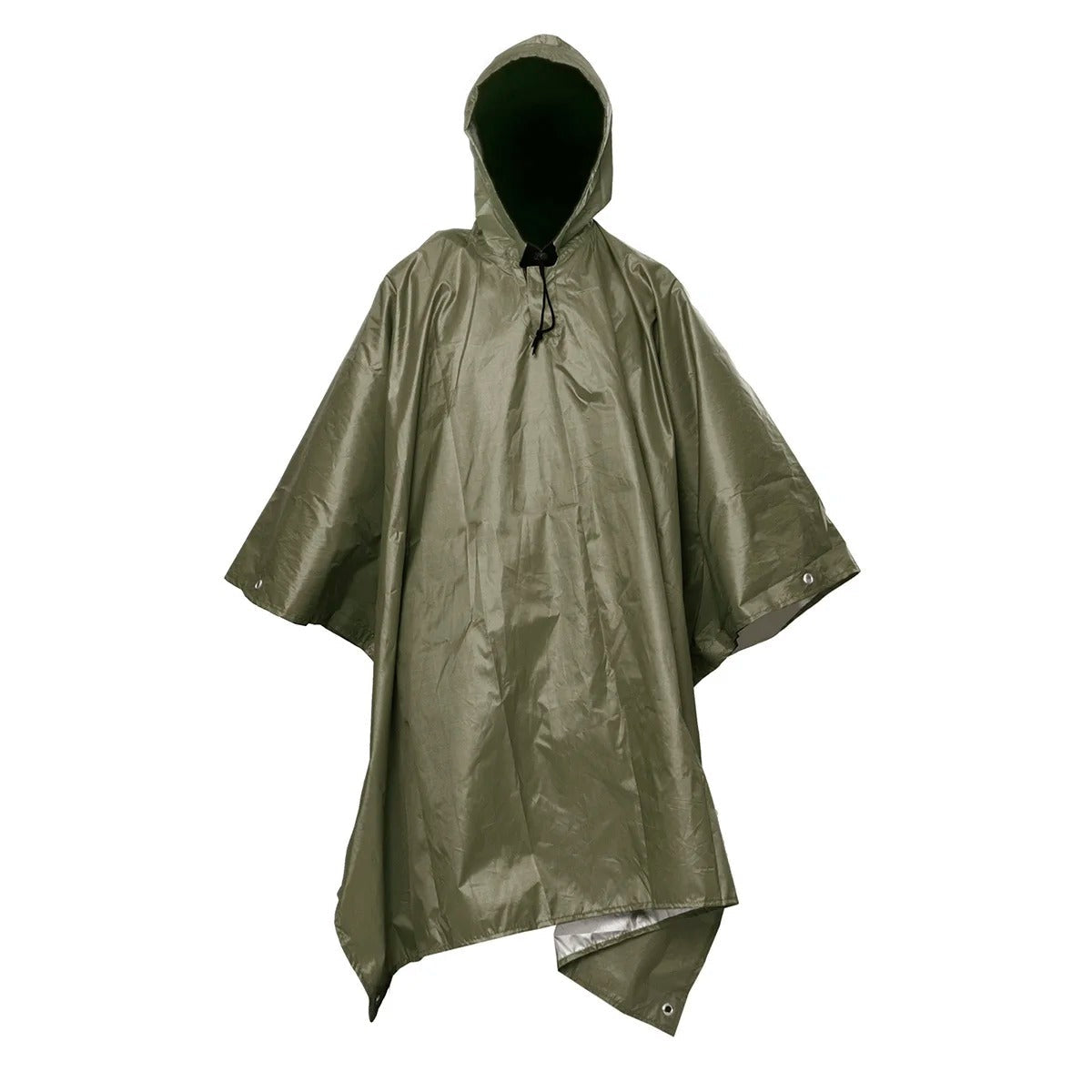 RAINFLEX™ | Unisex Vandtæt og Åndbar Regnjakke/Poncho med Kamuflagemønster