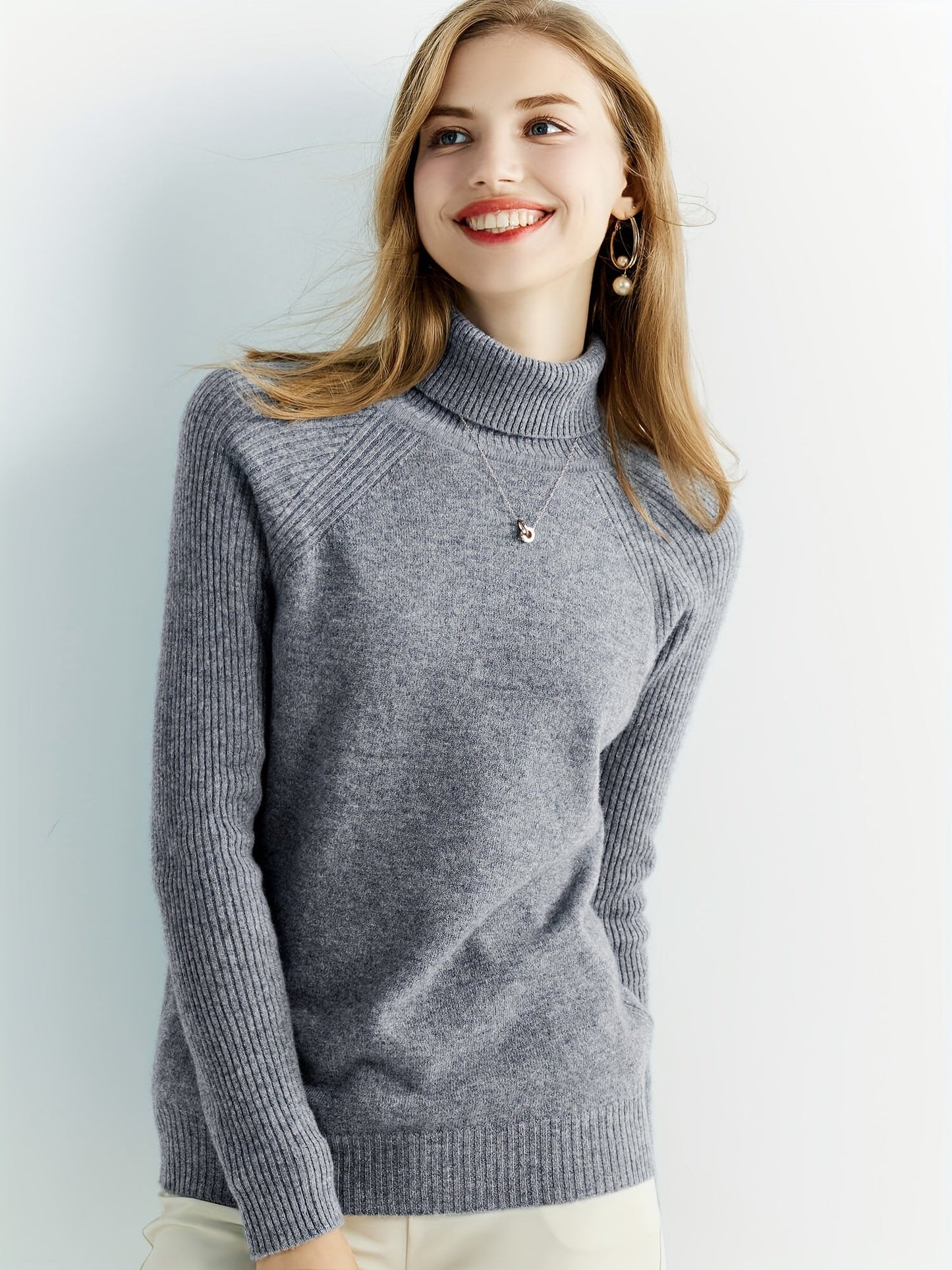 Ronja Sweater in Merino Wool – Luxurious Knitted Women's Sweater