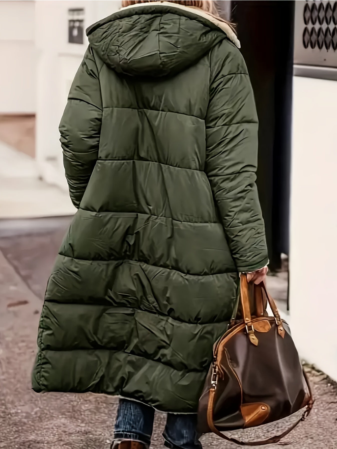 Arctica™ | Reversibel vinterjakke til damer – ekstra lang & tyk fleeceforet