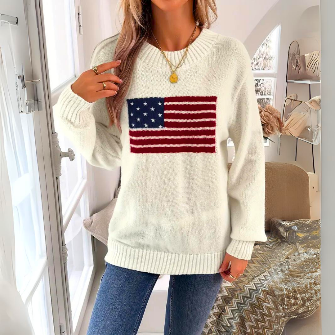 Solivelle Casual Striksweater – Stilfuld dametrøje