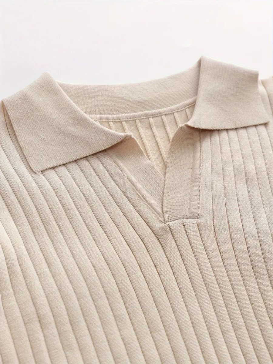 Mireille | Chic Knitted Shirt