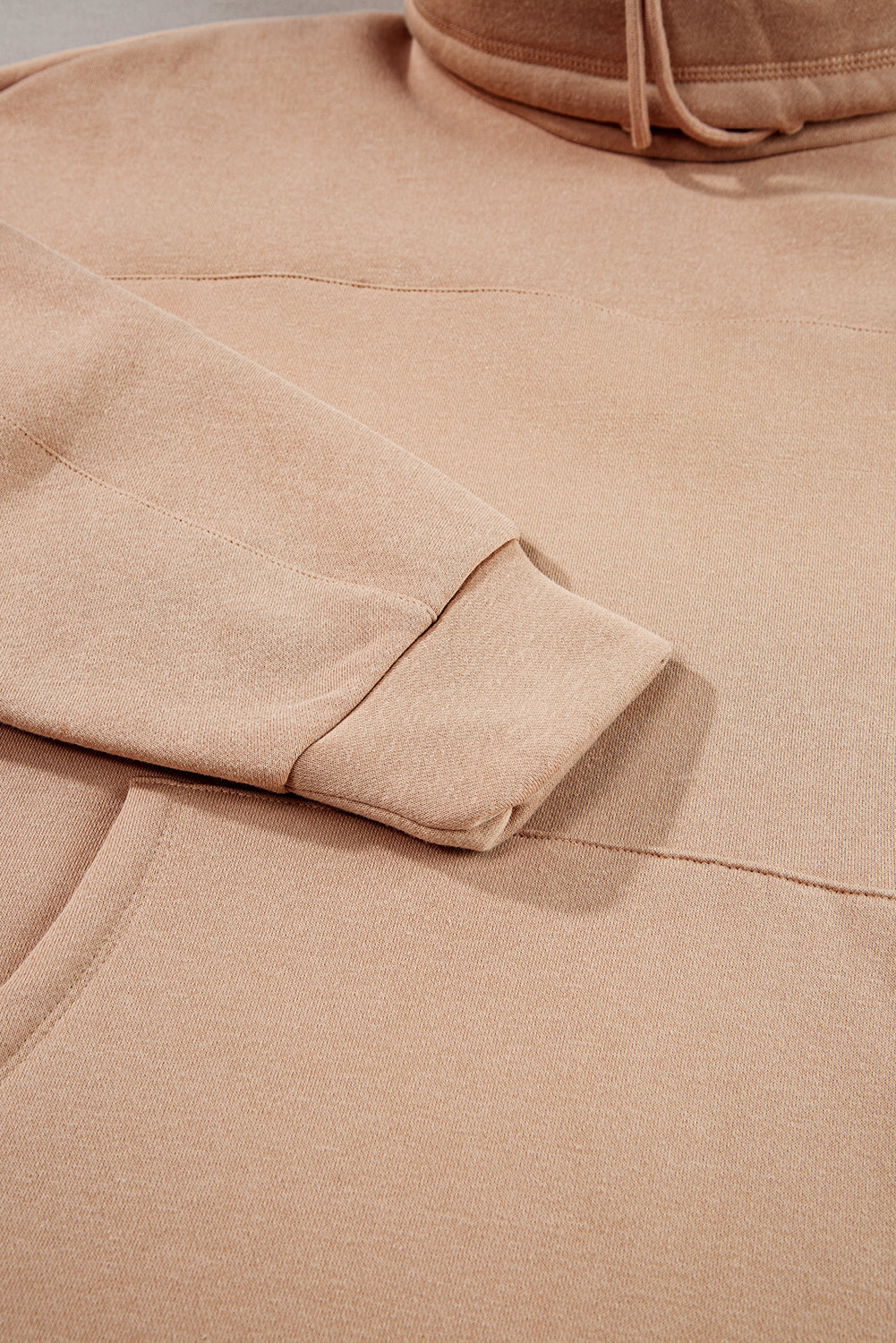 Celandine Damehættetrøje med høj hals – Pullover-sweatshirt med snøre