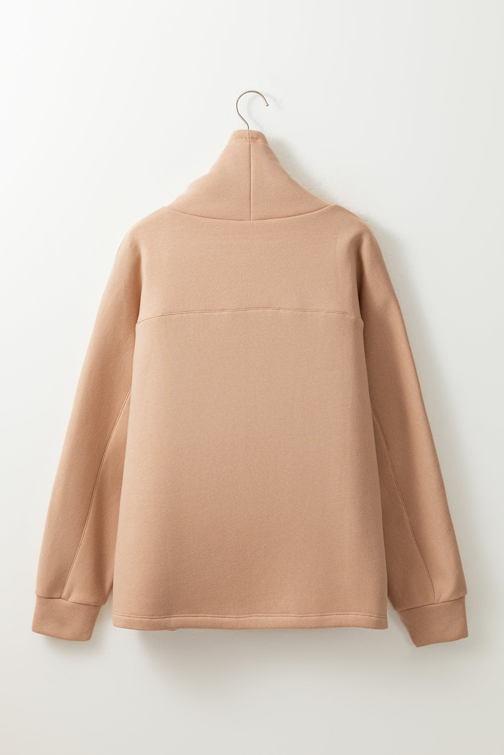 Celandine Damehættetrøje med høj hals – Pullover-sweatshirt med snøre