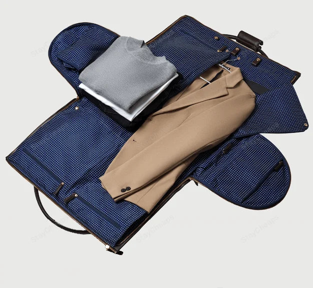 Jacob™ | Large Convertible Travel Bag in Vintage Leather Look