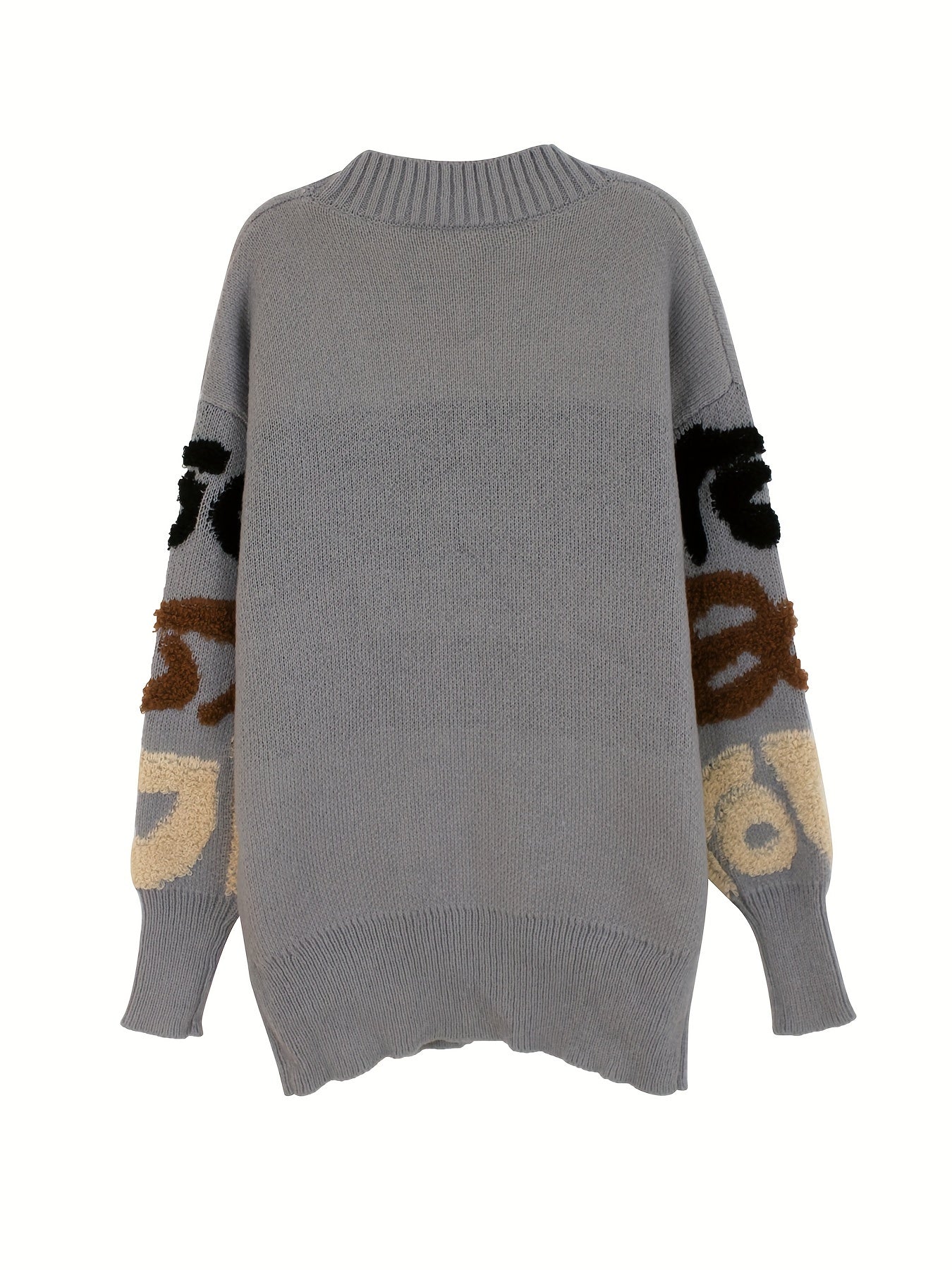Maëlle™ | Patterned Knitted Women's Sweater