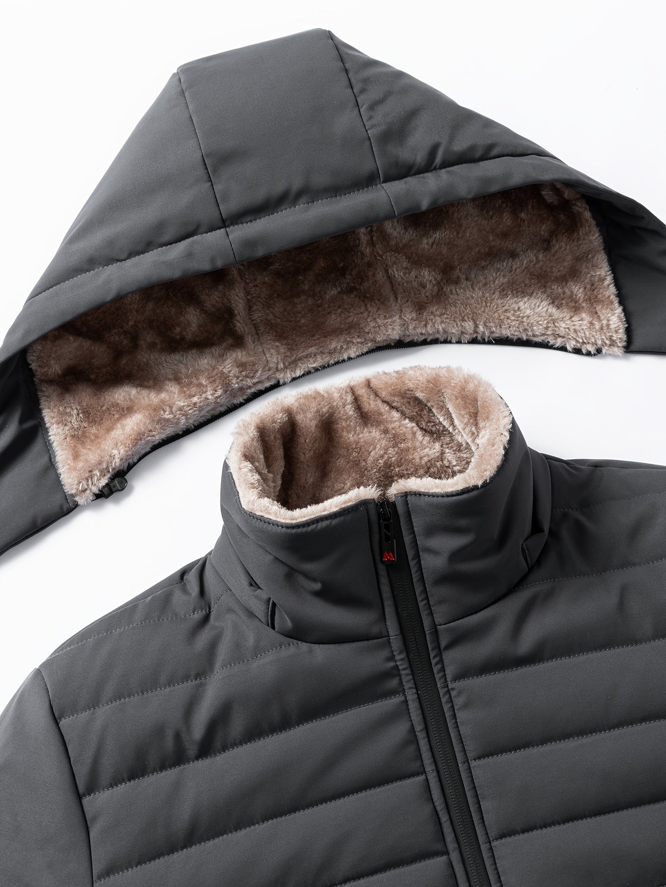 Arvid™ | Warm Men's Parka with Hood & Faux Fur