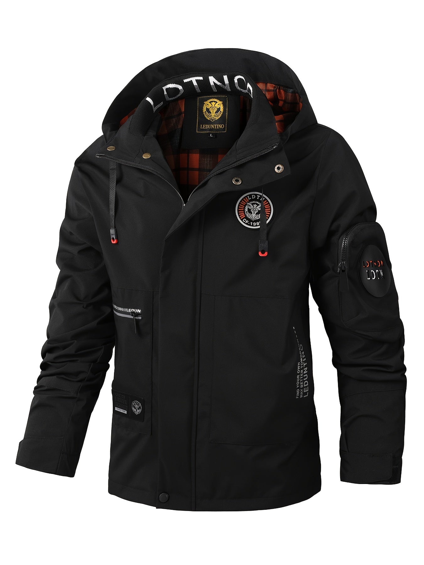 NordicShield™ | Winter Jacket with Hood and Multi-pocket for Men