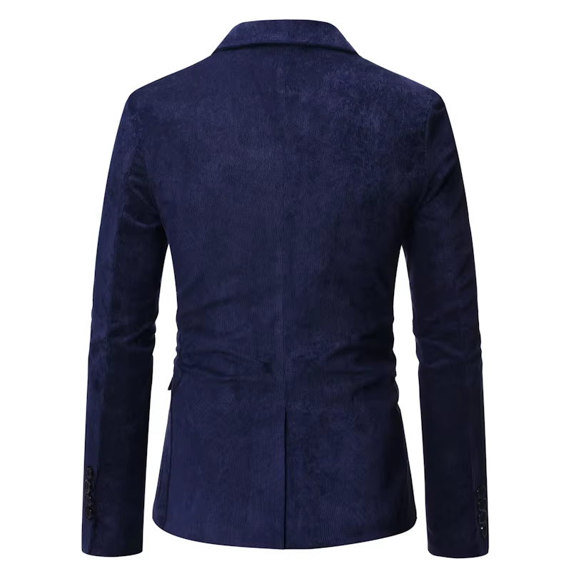 MARCEL™ | Slim Fit Manchestersammet Blazer med Enkel Knäppning