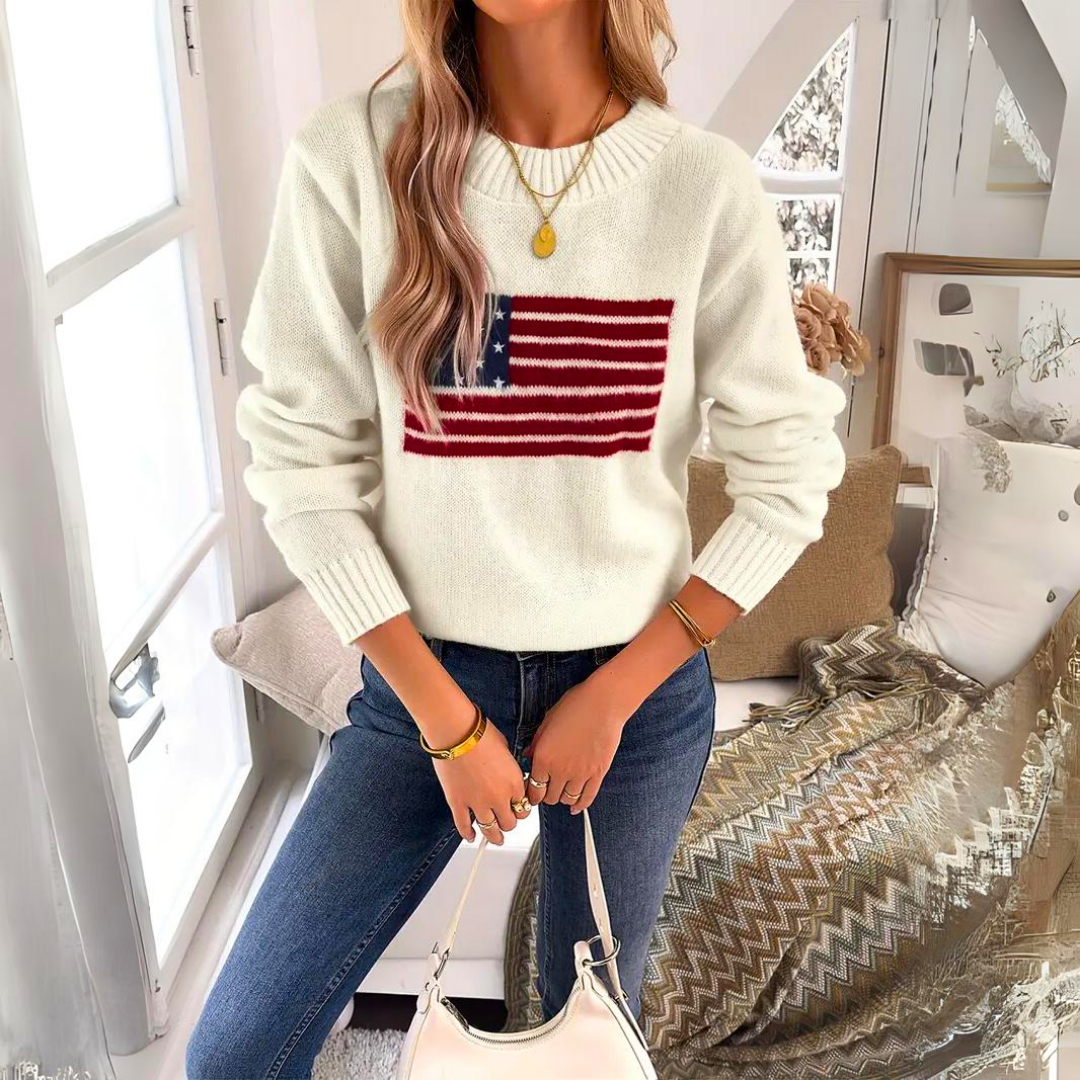 Solivelle Casual Striksweater – Stilfuld dametrøje