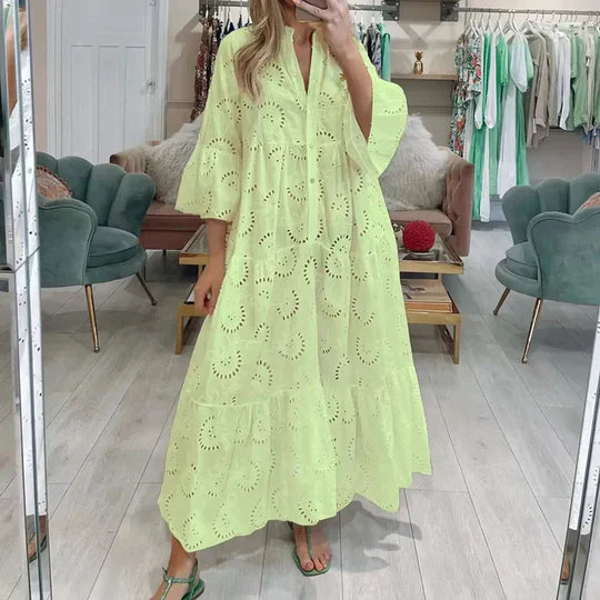 Isabelle™ | Elegant kjole i let premiumstof