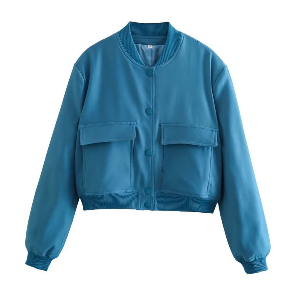 Elaris Men's Bomber Jacket with Ribbed Edge – Casual Cotton Jacket