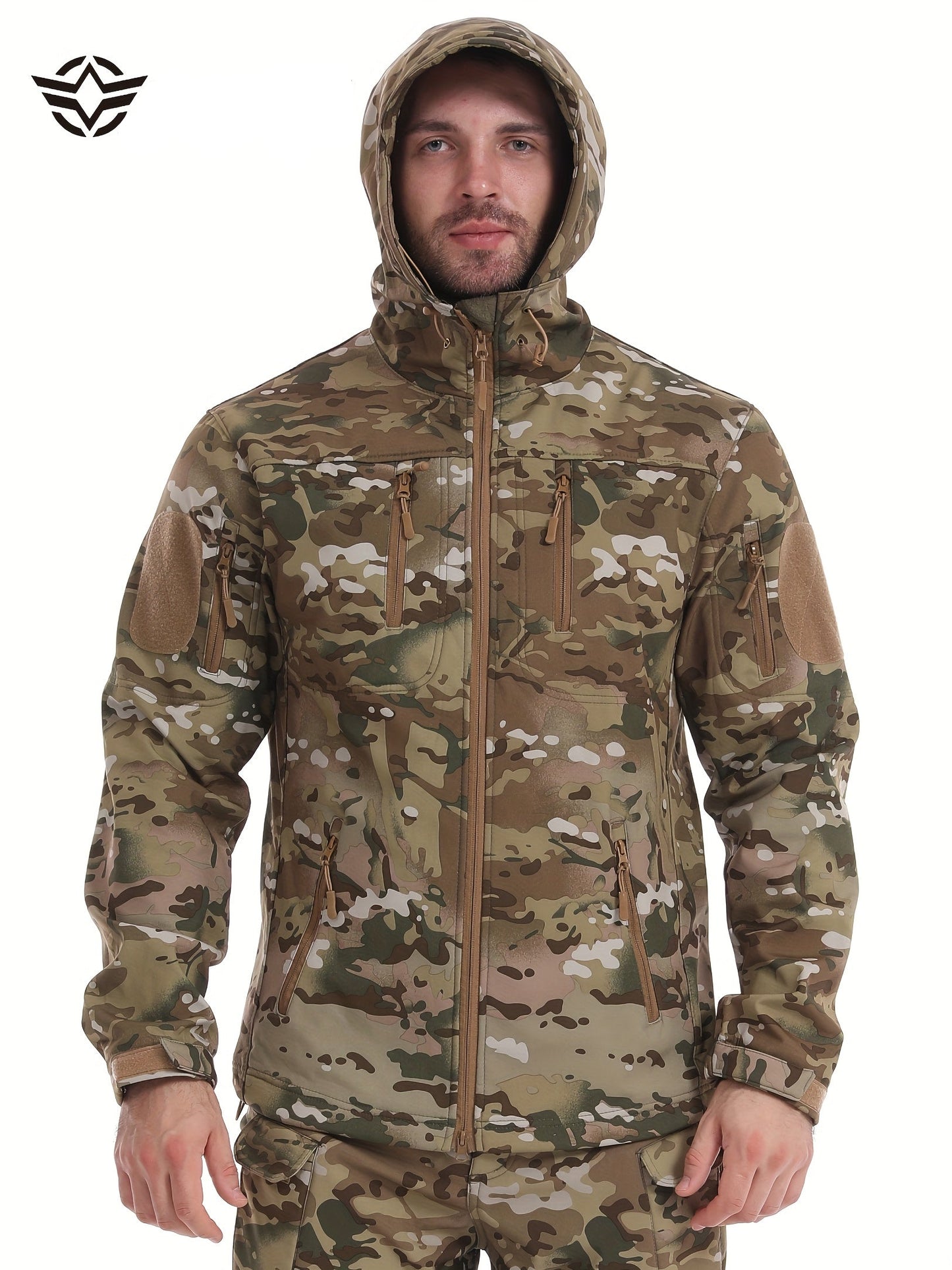 ESDY™ – taktisk vinterjakke i softshell med flere lommer og isoleret foer
