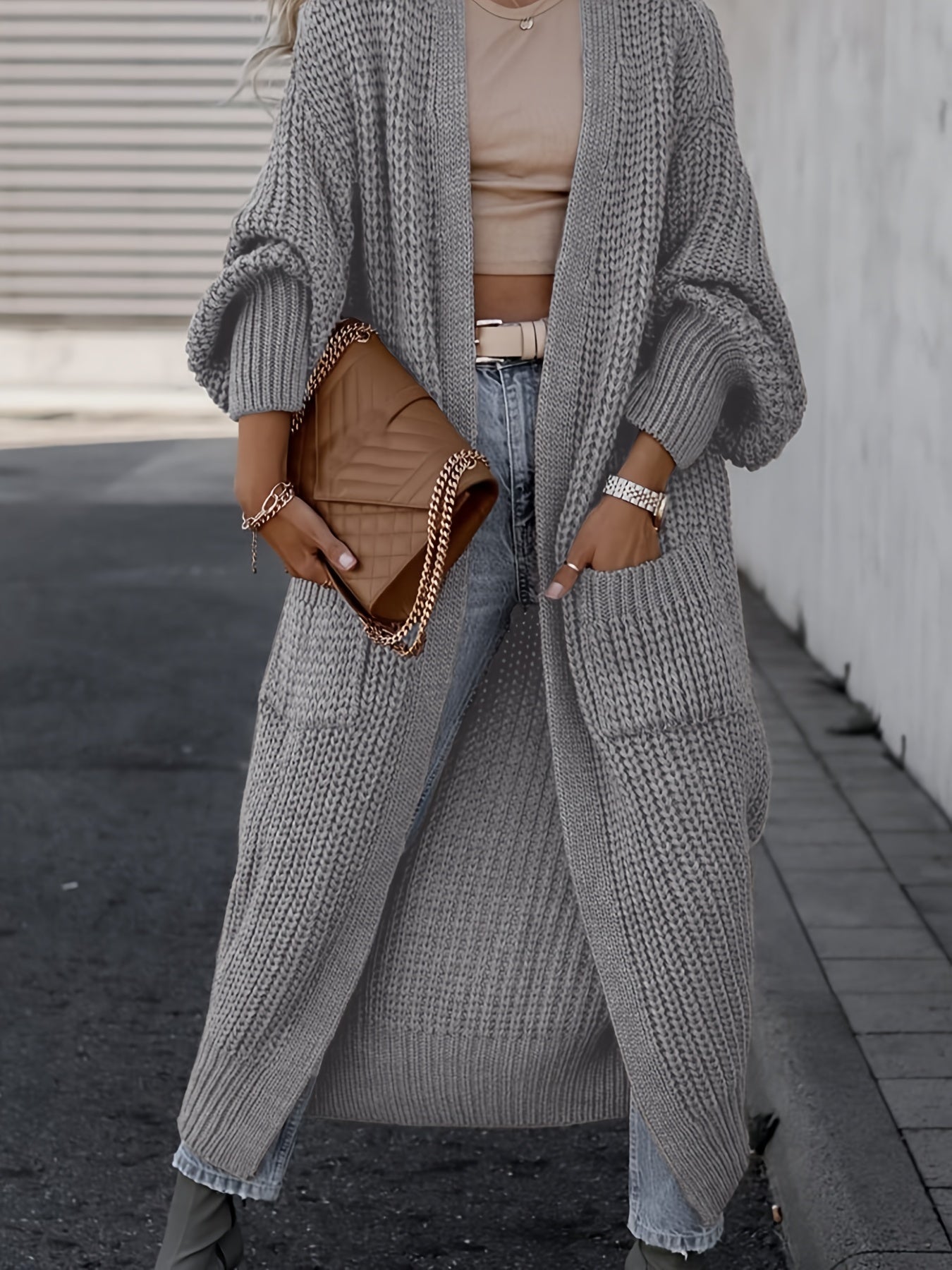 ARVENA™ | Damkofta i 100% Ren Ny Uld med Tidløs Elegance