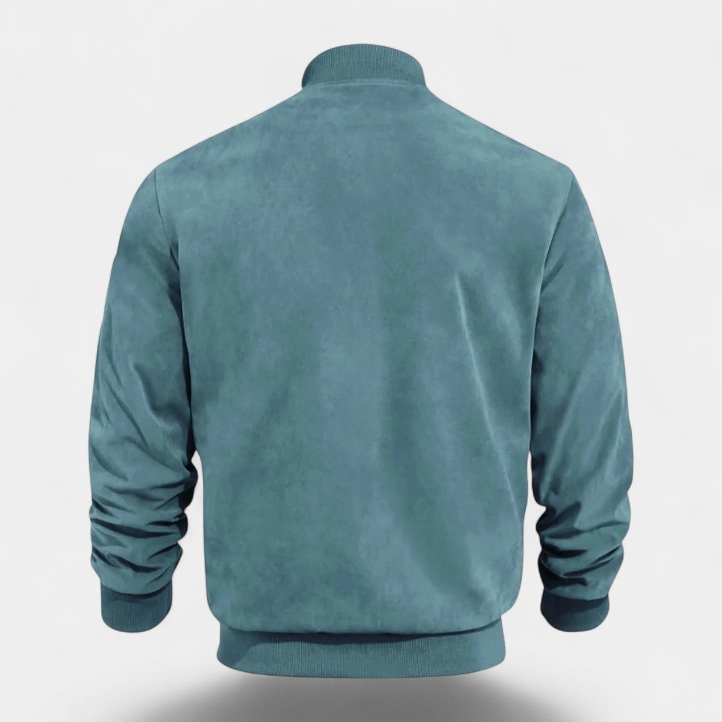 Bastian Bomber Jacket for Men – Soft Faux Suede