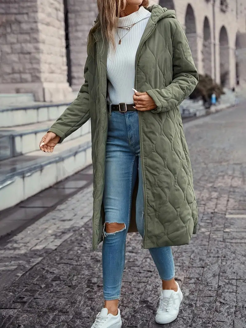 Quilted Kappa for Women – Relaxed Fit, Full Length