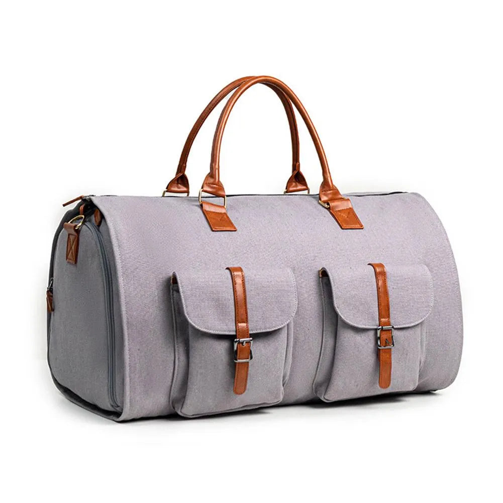 Jacob™ | Large Convertible Travel Bag in Vintage Leather Look