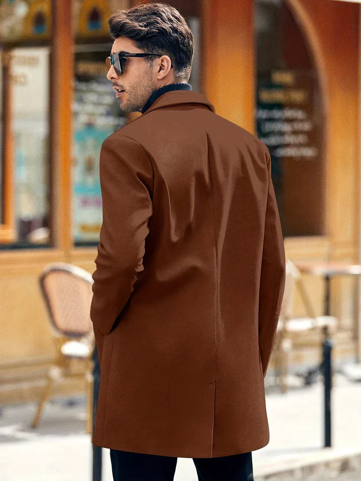 VINCENT™ | Ledig Retro Trench Vinterjakke til Herre