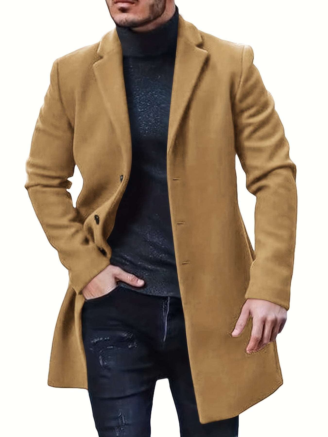 VINCENT™ | Ledig Retro Trench Vinterjakke til Herre