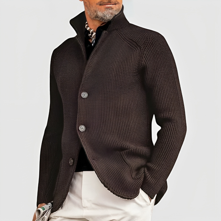 Florentin Herr Classic Cashmere Coat – Stylish Buttoning