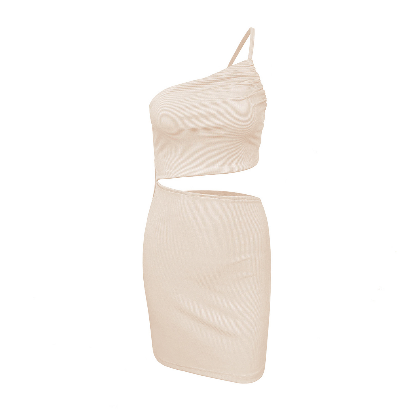 Aurielle | Summer Dress with Lace-Up Back and Thin Shoulder Straps
