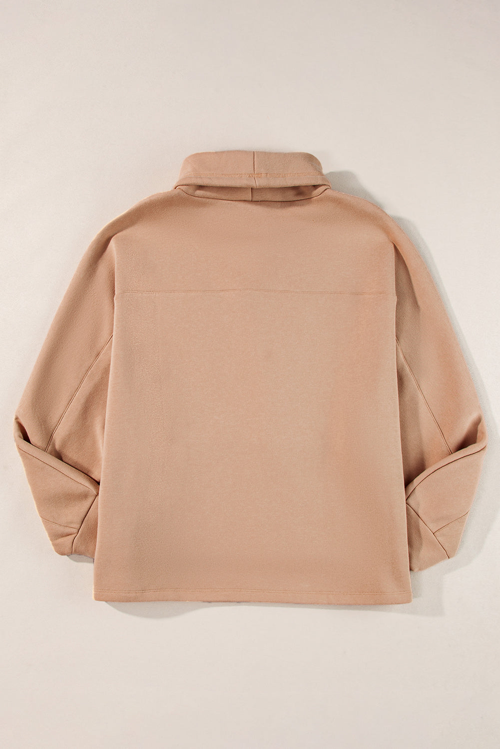 Celandine Damehættetrøje med høj hals – Pullover-sweatshirt med snøre