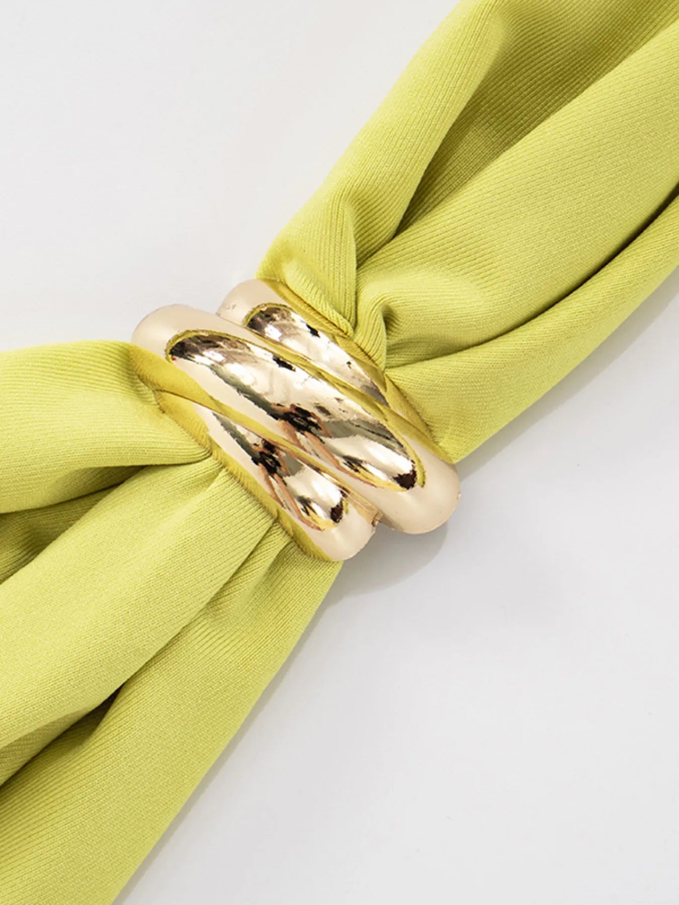 Delina | Wrap dress in mini length with halterneck & ruching