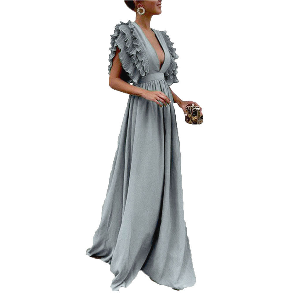 Selena | Elegant Dress with Gathered Sleeves