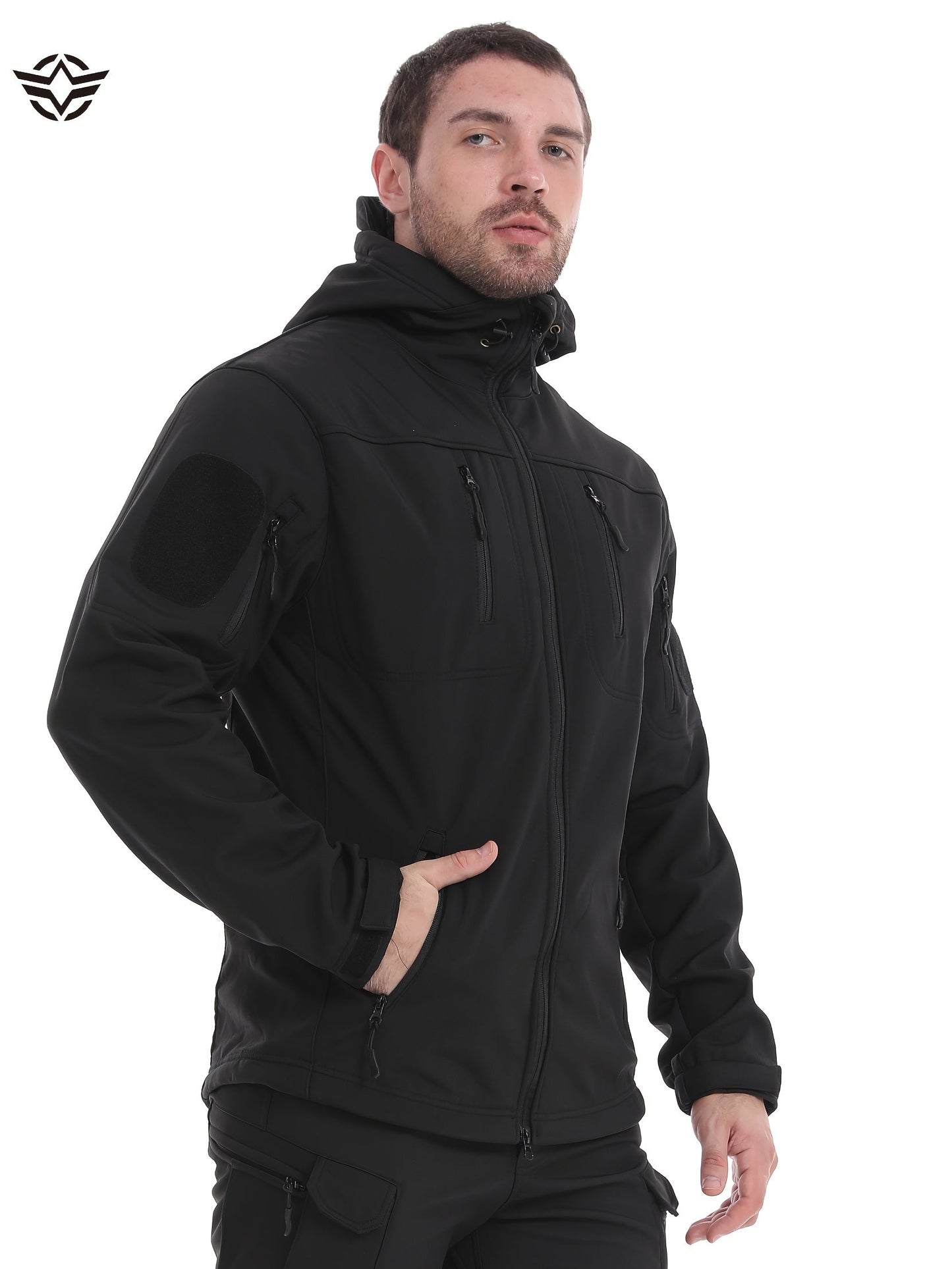 ESDY™ – taktisk vinterjakke i softshell med flere lommer og isoleret foer