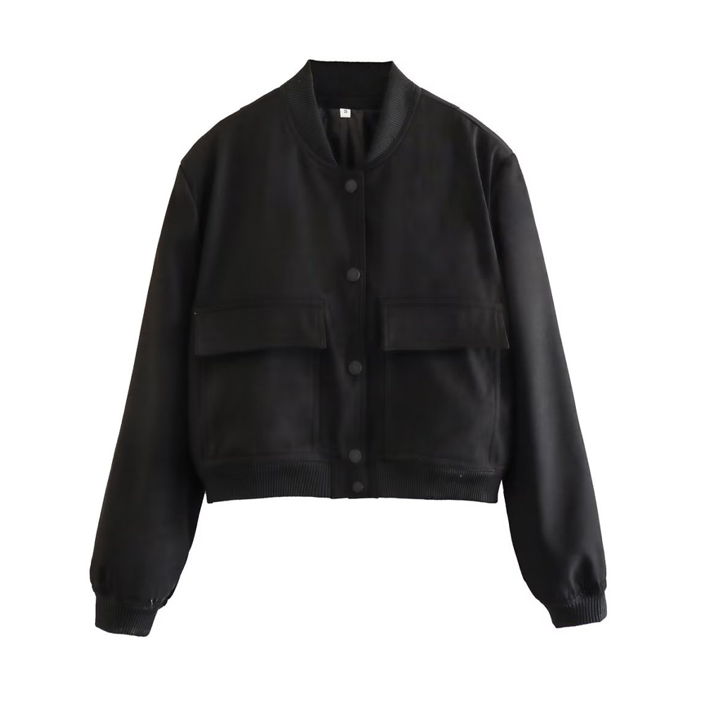 Elaris Men's Bomber Jacket with Ribbed Edge – Casual Cotton Jacket