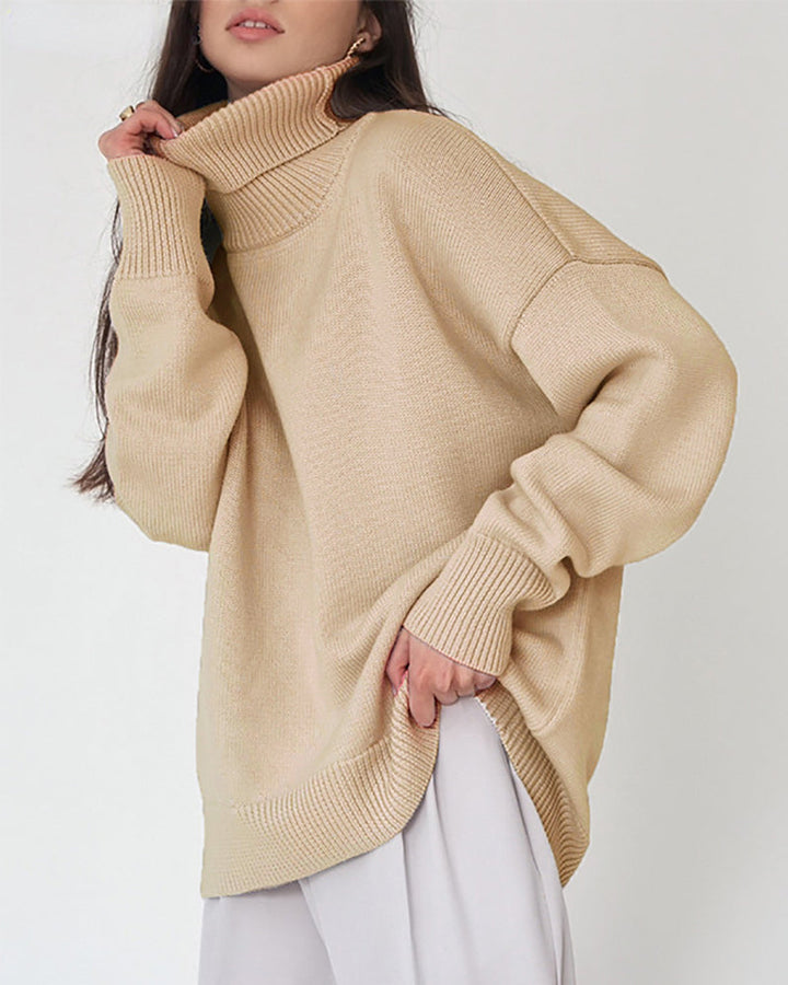 NOREA™ | Casual Polo Collar Knitted Sweater for Women